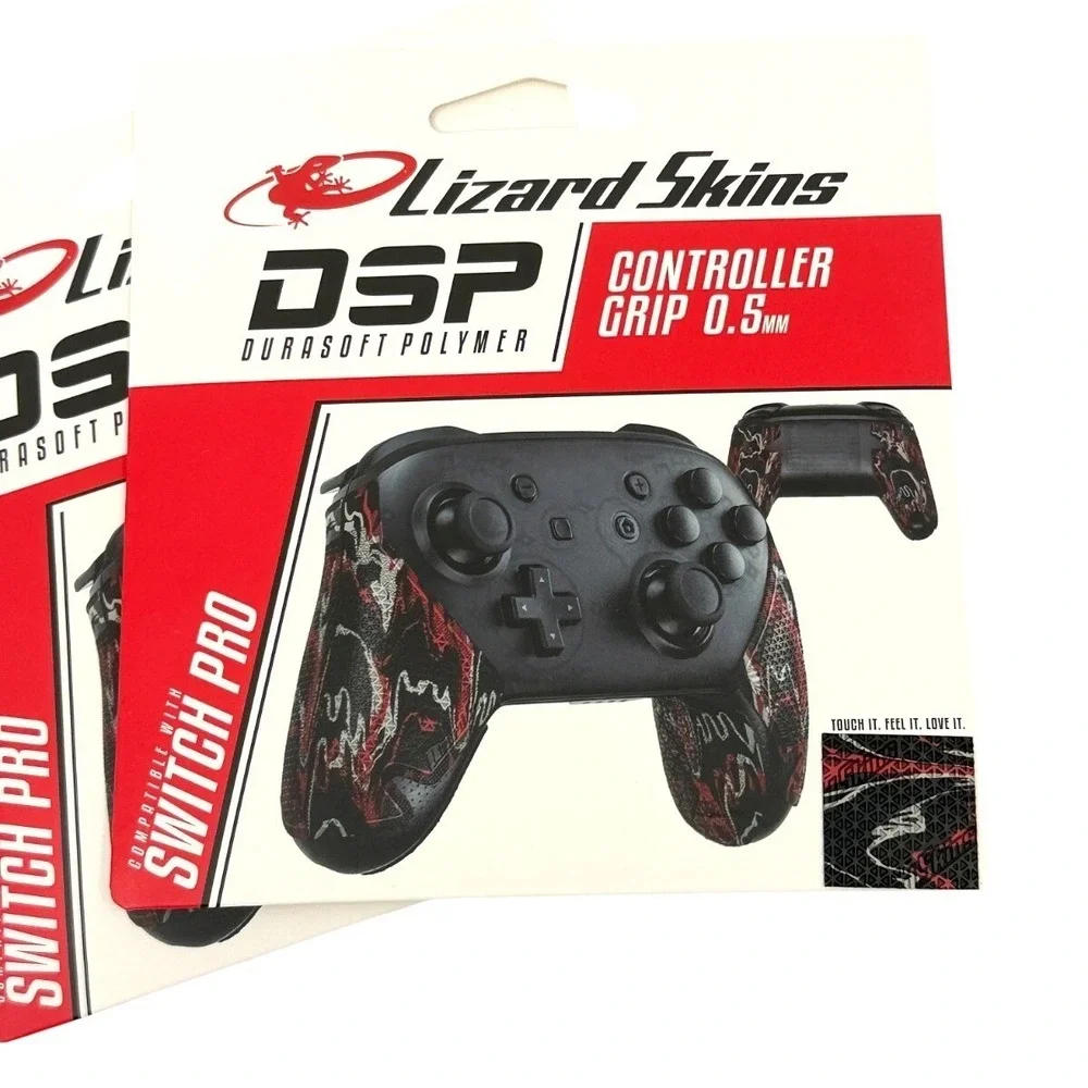 2 Pack Lizard Skins DSP Controller Grip Switch Pro Wildfire Camo 0.5mm NEW‎